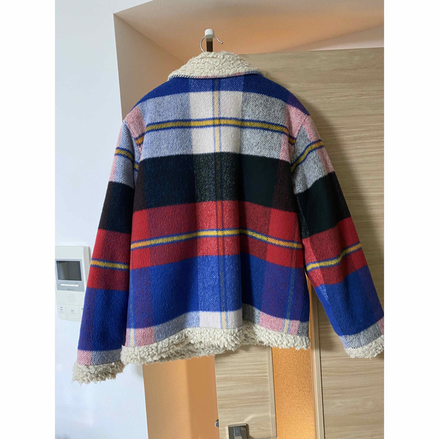 Supreme Plaid Shearling Bomber jacket