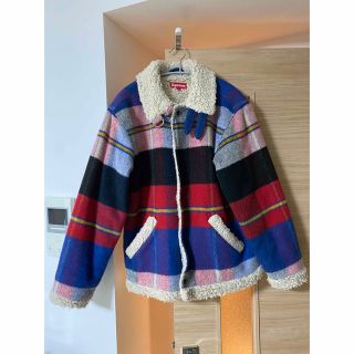 Supreme - Supreme Plaid Shearling Bomber jacketの通販 by あちゃ