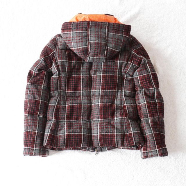 FRED PERRY - FRED PERRY ダウンジャケット チェック柄 レディース M