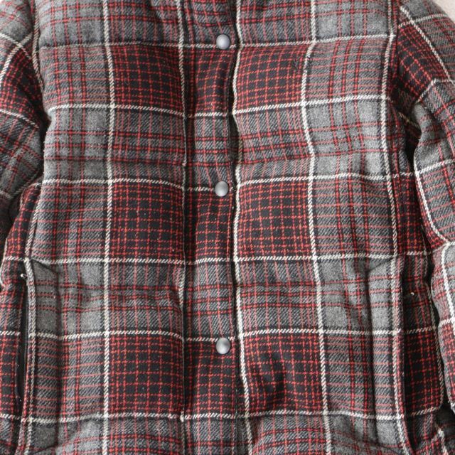 FRED PERRY - FRED PERRY ダウンジャケット チェック柄 レディース M