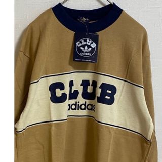 アディダス(adidas)の希少 デッドストック クラブアディダス リンガー ヴィンテージ デサント製 (Tシャツ/カットソー(七分/長袖))