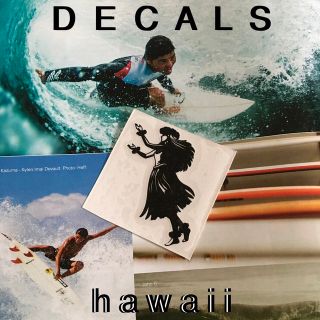 ビラボン(billabong)のIsland Heritage Hawaii限定激レア型抜きフラガールステッカー(サーフィン)