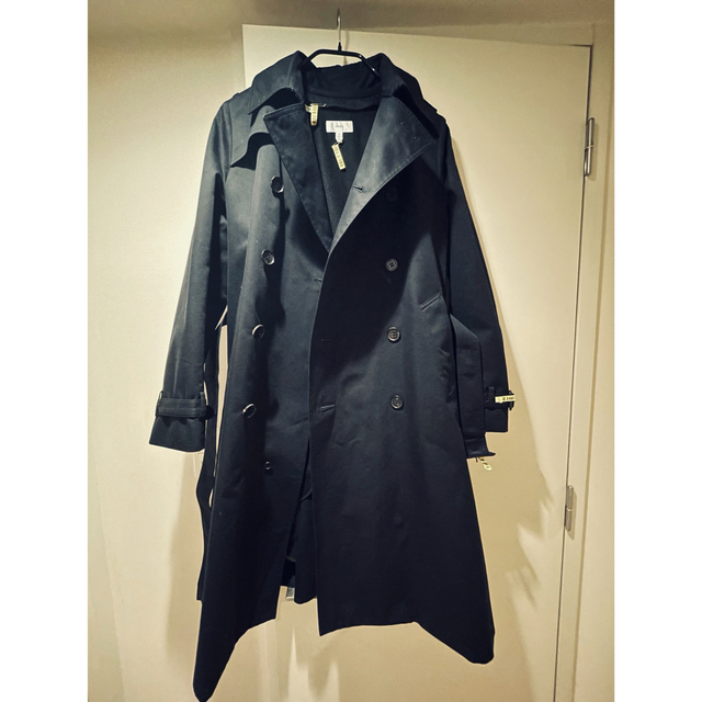 ☆バニー様ご専用☆HYKE ハイク トレンチコート ネイビー 3 最高の品質