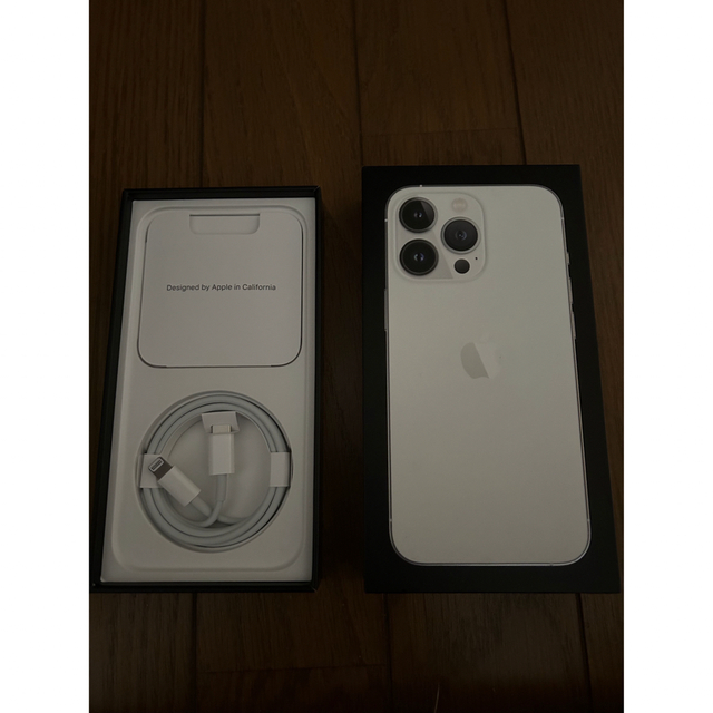 500円引きクーポン】 iPhone softbank シルバー 256GB Pro iPhone13