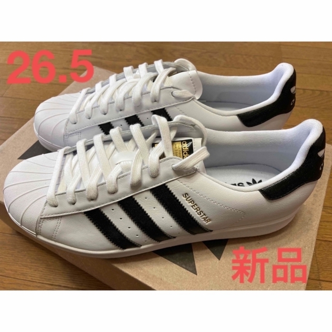 adidas(アディダス)のadidas Golf Superstar White Black FY9926 スポーツ/アウトドアのゴルフ(シューズ)の商品写真