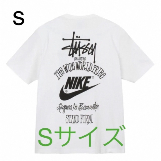 トップスStussy x Nike  T-Shirt White sサイズ