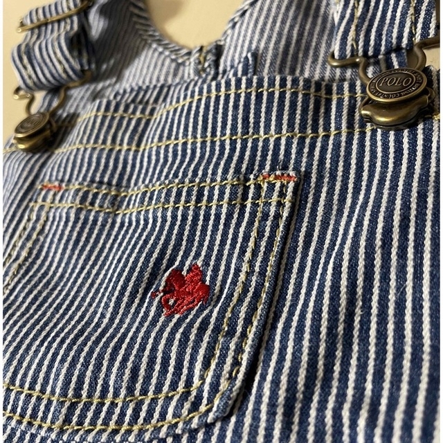 POLO（RALPH LAUREN）(ポロ)の【もも様専用】ポロベビー　サロペットロンパース　70 キッズ/ベビー/マタニティのベビー服(~85cm)(ロンパース)の商品写真