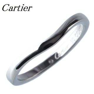 カルティエ(Cartier)のカルティエ バレリーナ ウェディング リング カーブ #50 【10480】(リング(指輪))