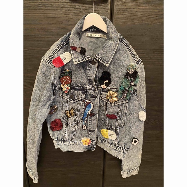 Alice+Olivia アリスアンドオリビア ビーズ刺繍ブルゾン - www.top4all.pl