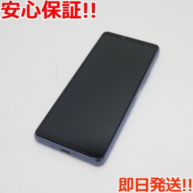 美品 Xperia 10 III SOG04 ブルー SIMロック解除済み 【セール 登場 ...