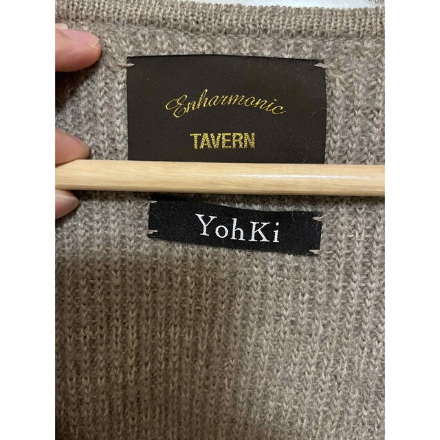 Enharmonic Tavern × yohki フリンジ　ニット　48  メンズのトップス(ニット/セーター)の商品写真