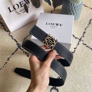 楽ギフ_包装】 ロエベ、ベルト、キァメルと黒 紙袋付き - poumonquebec.ca