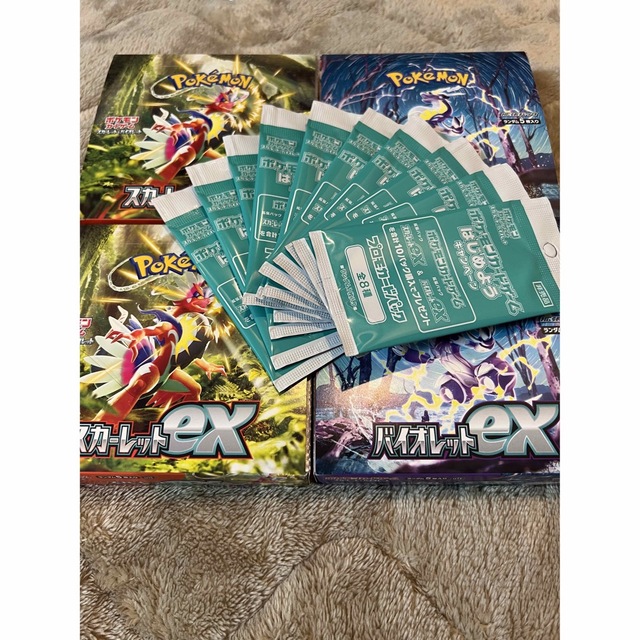 バイオレットex 2BOX スカーレットex 2BOX ＋プロモパック12枚 - Box