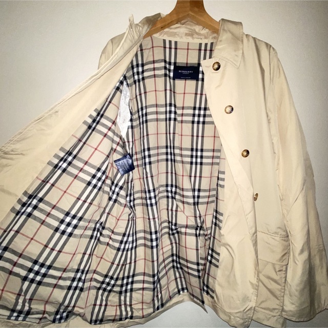 BURBERRY(バーバリー)の《バーバリー》 ステンカラーコート バルマカーンコート イングランド製 ベージュ メンズのジャケット/アウター(ステンカラーコート)の商品写真