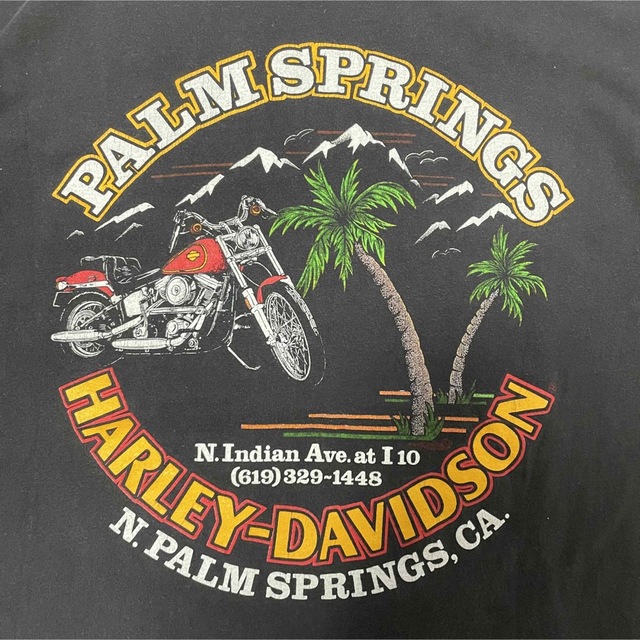 80s 山田レン オモシーチャンネル 本人着用 HARLEY DAVIDSON グランド