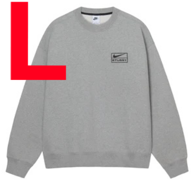 61%OFF!】 ナイキ ステューシー クルーネック スウェット L econet.bi