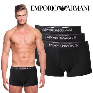 エンポリオアルマーニ(Emporio Armani)の4 EMPORIO ARMANI 111610 ボクサーパンツ 3枚組 XL(ボクサーパンツ)