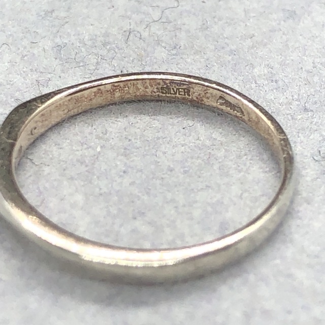 即決 SILVER シルバー リング 指輪 7号 レディースのアクセサリー(リング(指輪))の商品写真