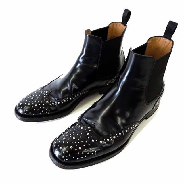 Church's(チャーチ)のチャーチ KETSBY MET スタッズサイドゴアブーツ 37 黒 23.5cm レディースの靴/シューズ(ブーツ)の商品写真