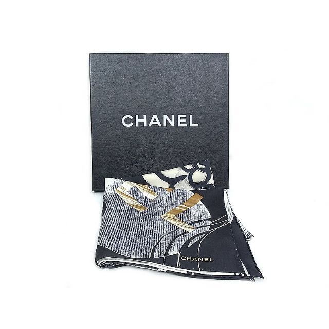 CHANEL - シャネル スカーフ シルク レディース ココマーク CHANEL - シャネル スカーフ シルク レディース ココマーク