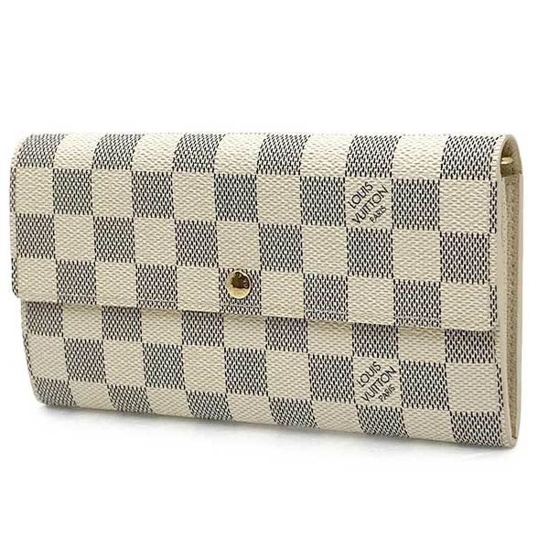 美品 LV ルイ・ヴィトン N61735 ポルトフォイユ・サラ 長財布 ダミエ
