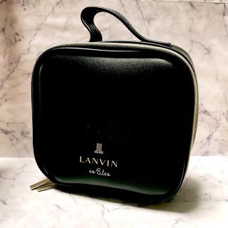 ランバンオンブルー(LANVIN en Bleu)のsweet 付録 LANVIN レザー調ポーチ(メイクボックス)