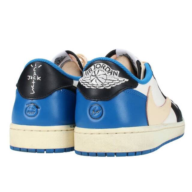 NIKE - ナイキ ×トラヴィススコット Travis Scott AIR JORDAN 1 LOW OG SP FRAGMENT DM7866-140 エアジョーダン1ローミリタリーブルースニーカー メンズ 28.5cm