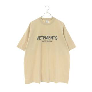 ヴェトモン(VETEMENTS)のヴェトモン 23SS UE63TR680X フロントロゴTシャツ  メンズ S(Tシャツ/カットソー(半袖/袖なし))