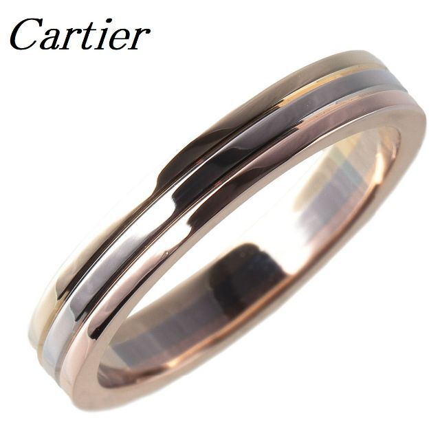 Cartier - カルティエ トリニティ ウェディングリング #55スリー カラー【10612】