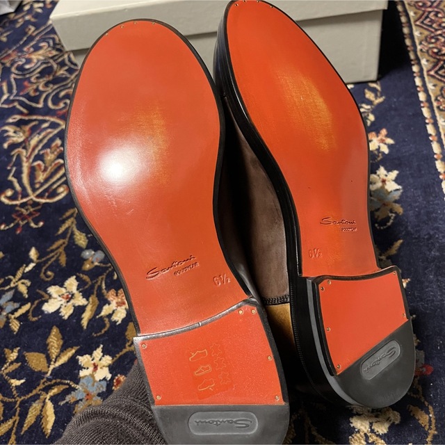 Santoni(サントーニ)のSantoni サントーニ ドレスシューズ 定価15万円★ 新品未使用★ メンズの靴/シューズ(ドレス/ビジネス)の商品写真