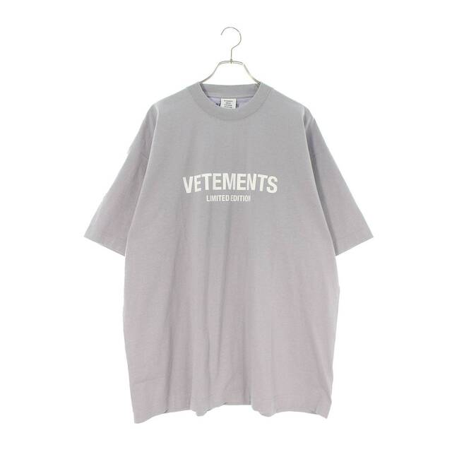 2022セール UE63TR680L 23SS ヴェトモン フロントロゴTシャツ L メンズ Tシャツ+カットソー(半袖+袖なし)