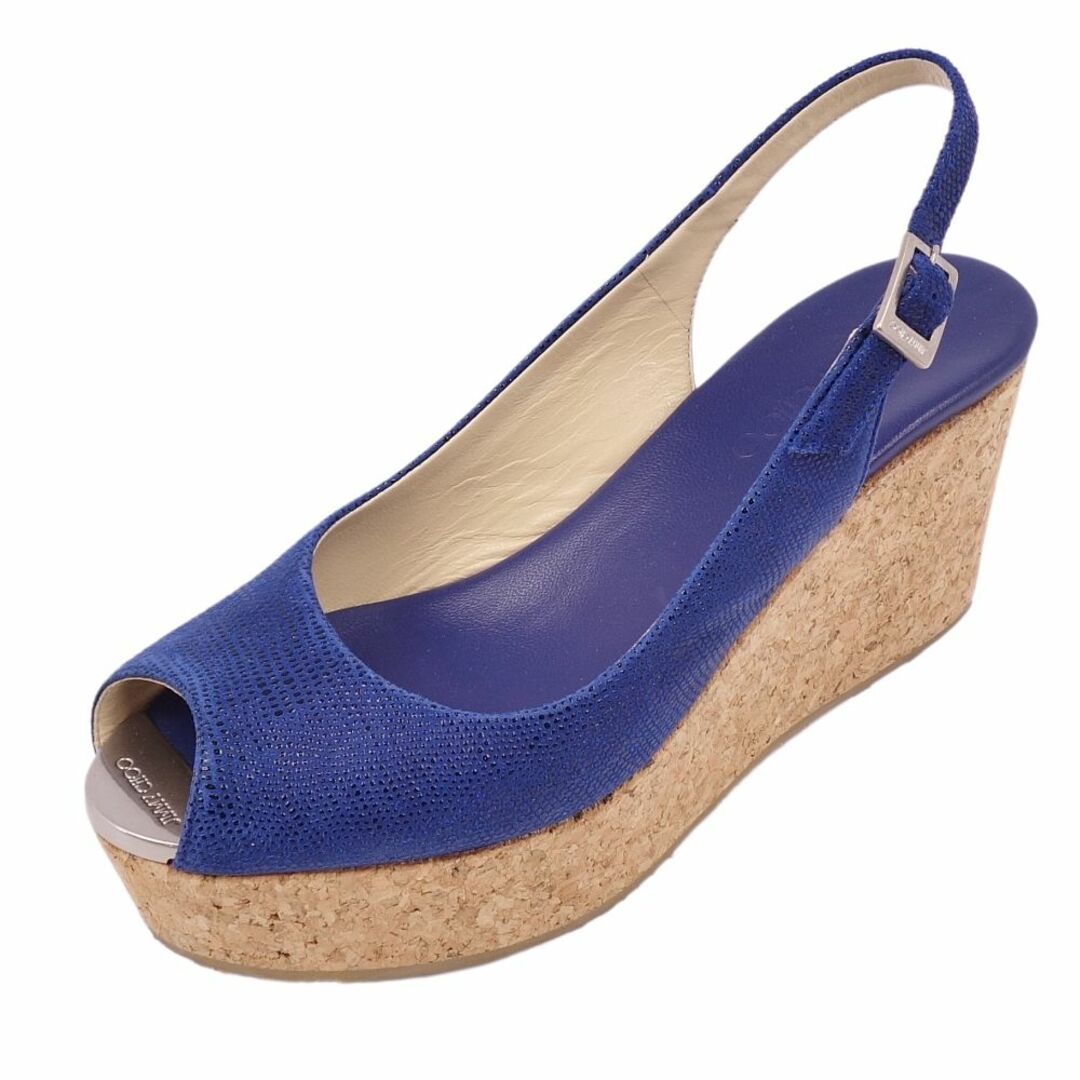 JIMMY CHOO - 美品 ジミーチュウ JIMMY CHOO サンダル ウェッジソール