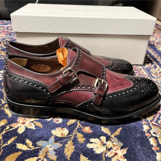 メンズSantoni サントーニ ドレスシューズ 定価15万円★ 新品未使用★