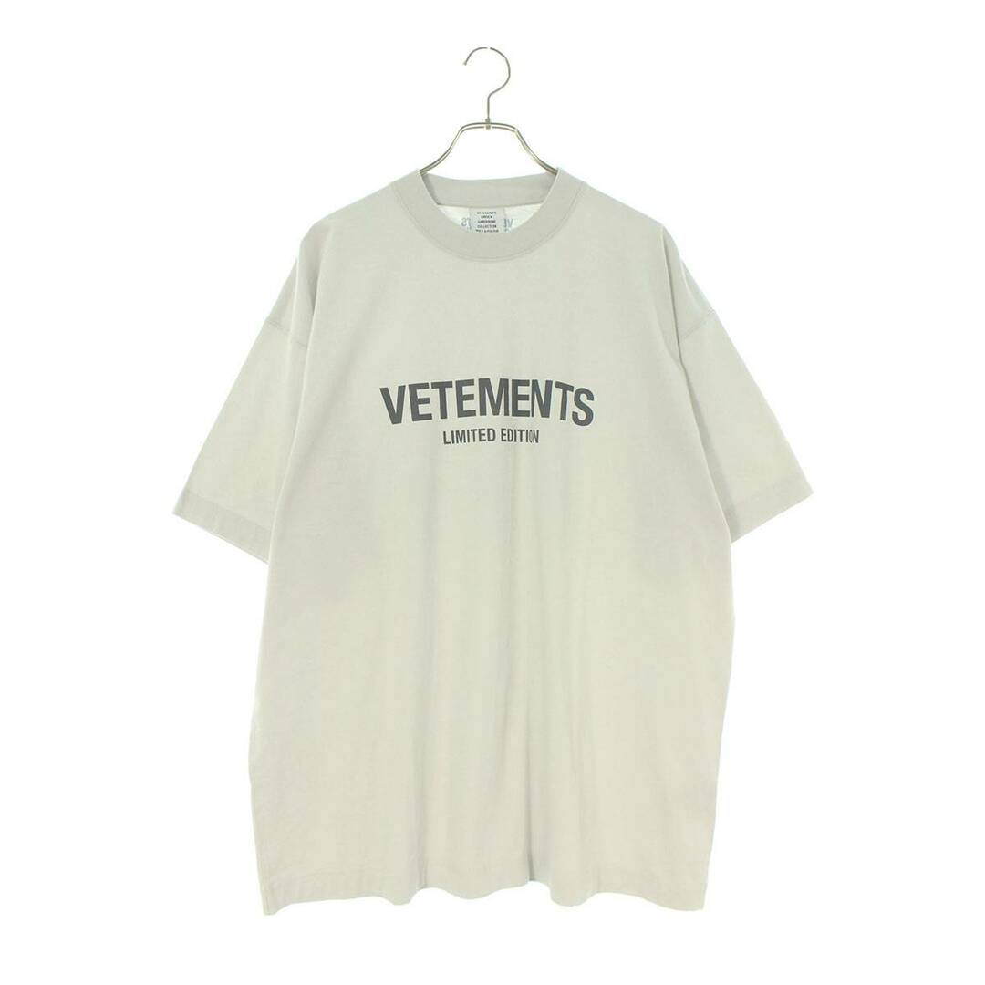 VETEMENTS - ヴェトモン 23SS UE63TR700X フロントロゴTシャツ メンズ L