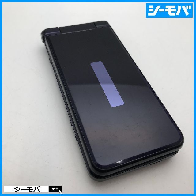 SHARP(シャープ)の649 SIMフリー SH-01J 中古ドコモガラケー docomoブラック スマホ/家電/カメラのスマートフォン/携帯電話(携帯電話本体)の商品写真