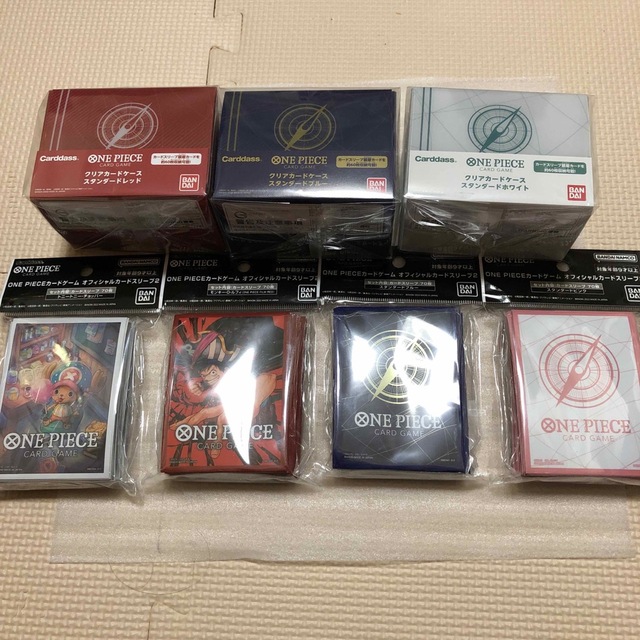 【新品未開封】ワンピースカードゲーム　カードケース&カードスリーブセット