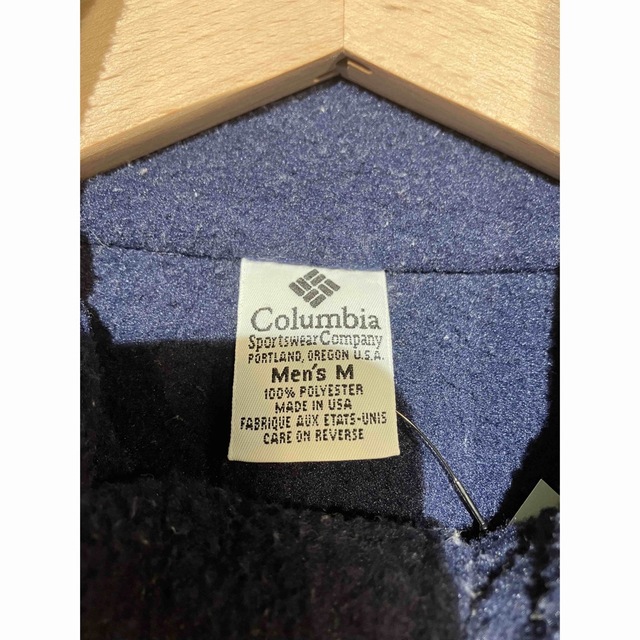 Columbia(コロンビア)の90s アメリカ製　コロンビア　スナップフリース メンズのジャケット/アウター(ブルゾン)の商品写真