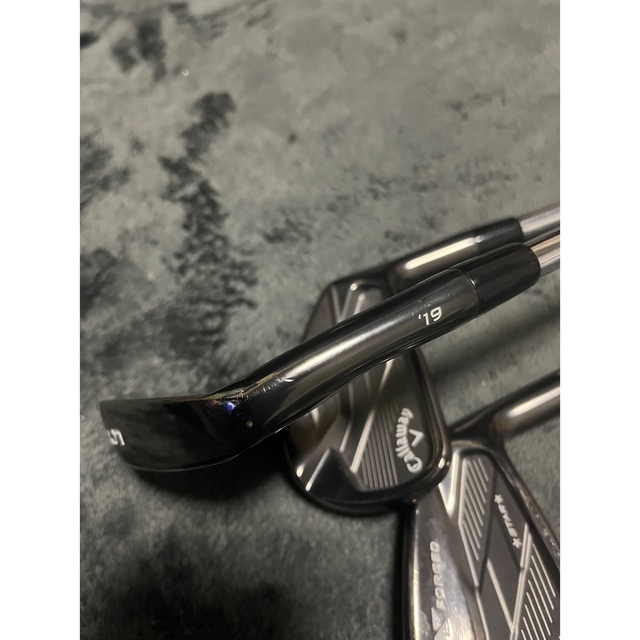 希少 スモーク Callaway Xフォージドスターアイアン