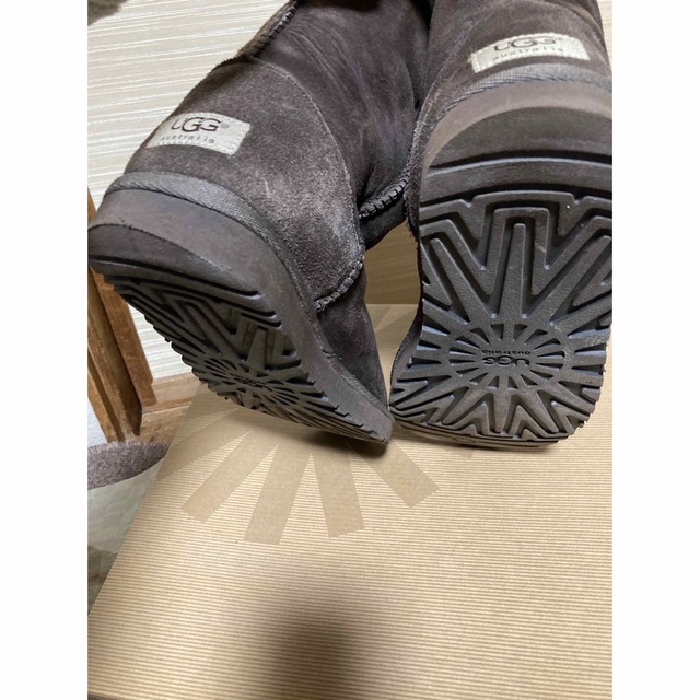 UGG ロング　サイズ8  24.5センチ　茶色 5