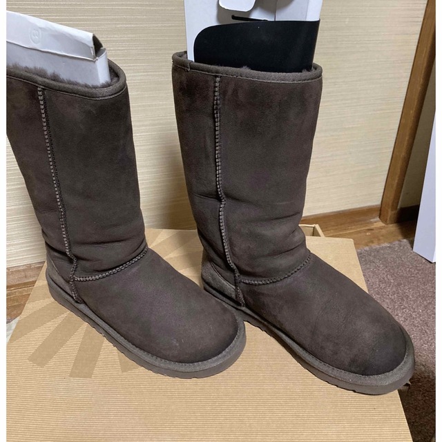 UGG ロング　サイズ8  24.5センチ　茶色