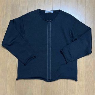 コムデギャルソン(COMME des GARCONS)のコムデギャルソン　オム　ニットセーター　M 黒(ニット/セーター)