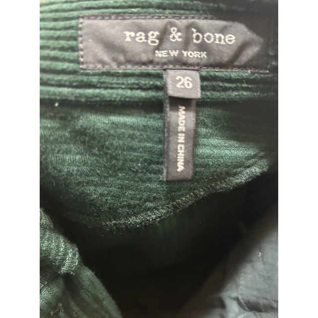 Rag & Bone(ラグアンドボーン)のラグアンドボーン　コーデュロイパンツ　rag&bone ストレートパンツ レディースのパンツ(カジュアルパンツ)の商品写真