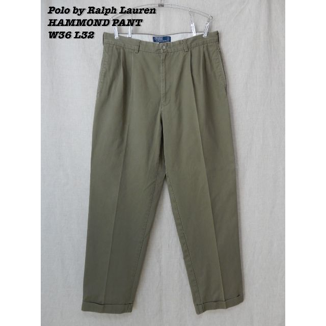 POLO RALPH LAUREN(ポロラルフローレン)のPolo by Ralph Lauren HAMMOND PANT W36L32 メンズのパンツ(チノパン)の商品写真