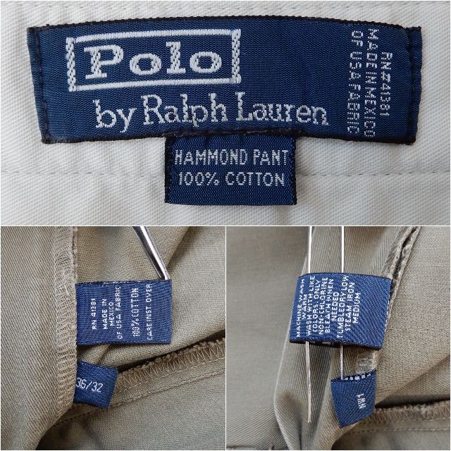 POLO RALPH LAUREN(ポロラルフローレン)のPolo by Ralph Lauren HAMMOND PANT W36L32 メンズのパンツ(チノパン)の商品写真