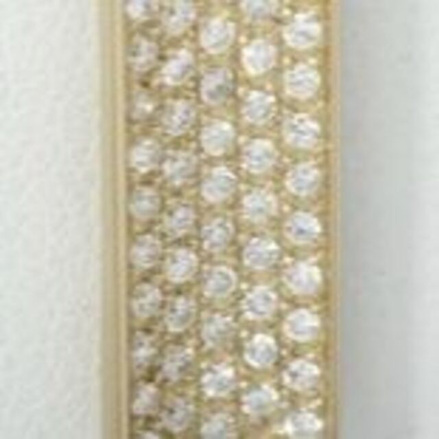 K18 ダイヤモンドネックレス ピンクゴールド ダイヤネックレス プレート レディースのアクセサリー(ネックレス)の商品写真