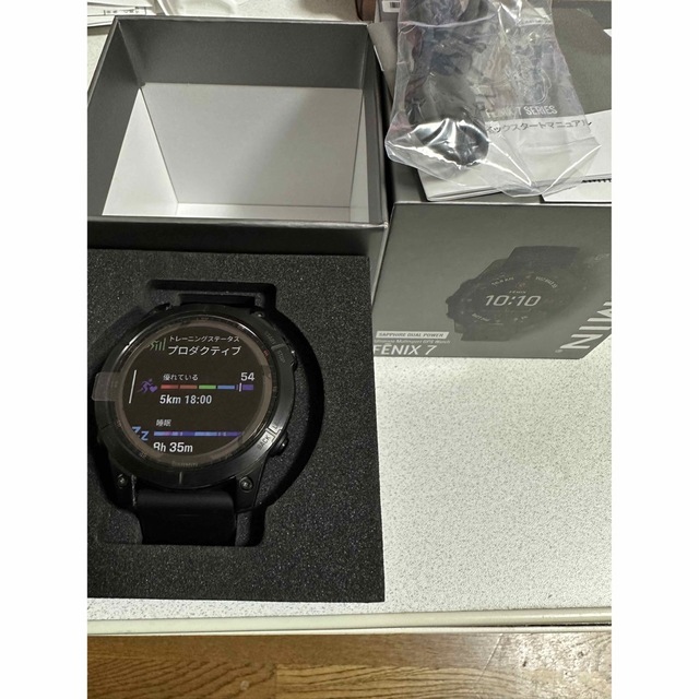 GARMIN(ガーミン)のGARMIN FENIX 7 SAPPHIRE DUAL POWER メンズの時計(腕時計(デジタル))の商品写真