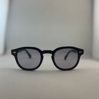 モスコット(MOSCOT)の【極美品】正規品 モスコット レムトッシュ 46 ブラック　カラーレンズ(サングラス/メガネ)