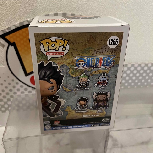 FUNKO POP! ワンピース　ルフィ　ギア4 スネイクマン　メタリック限定版 2