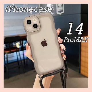 スマホショルダー　iPhone14ProMAXケース　スマホケース(iPhoneケース)