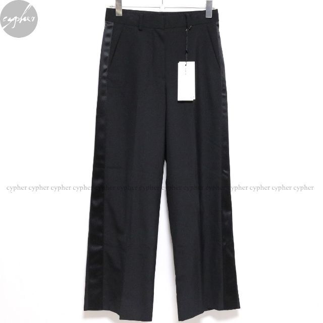 sacai - 1 新品 sacai SUITING PANTS 黒 サカイ スーチング パンツの